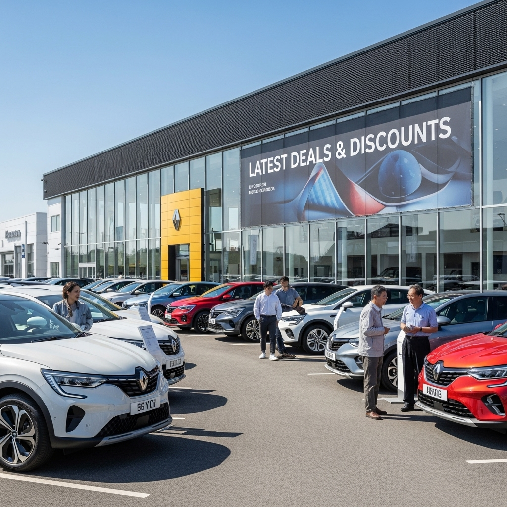 Najnowsze okazje i rabaty w salonie Renault!