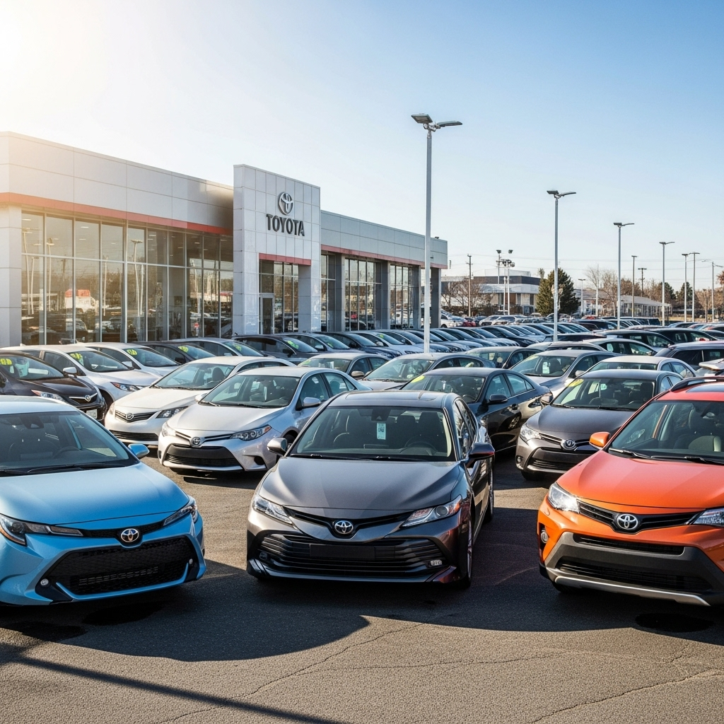 Używane toyoty: które modele królują w komisach?
